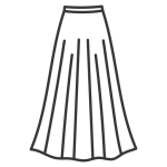 Midi and maxi skirts