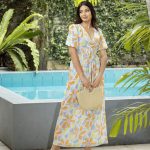 Eva Detailed Maxi Dress