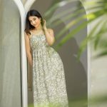 Ava back tie-up maxi dress