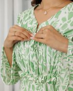 Pomegra front ruched long sleeves top - Image 2