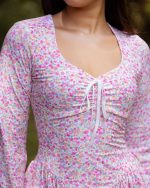 Arianna Flared Mini Dress - Image 5