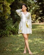 Atarah waist pleated mini dress - Image 3