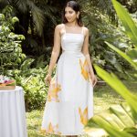 Amana Waist Detailed Maxi Dress