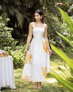 Amana Waist Detailed Maxi Dress