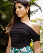 Chloe One Drop Shoulder Top - Image 2