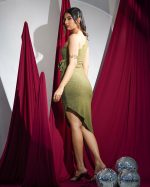 Mirable Rose Midi Dress - Image 3