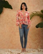 Nellie Front tie-up top