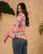 Nellie Front tie-up top - Image 2