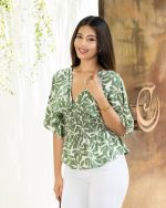 Clover Frill Trim Top - Image 2