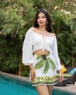 Rylee Frill Trim Mini Skirt