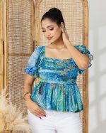 Aliyah Pleated Top - Image 3