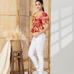 Clair Pleated Top