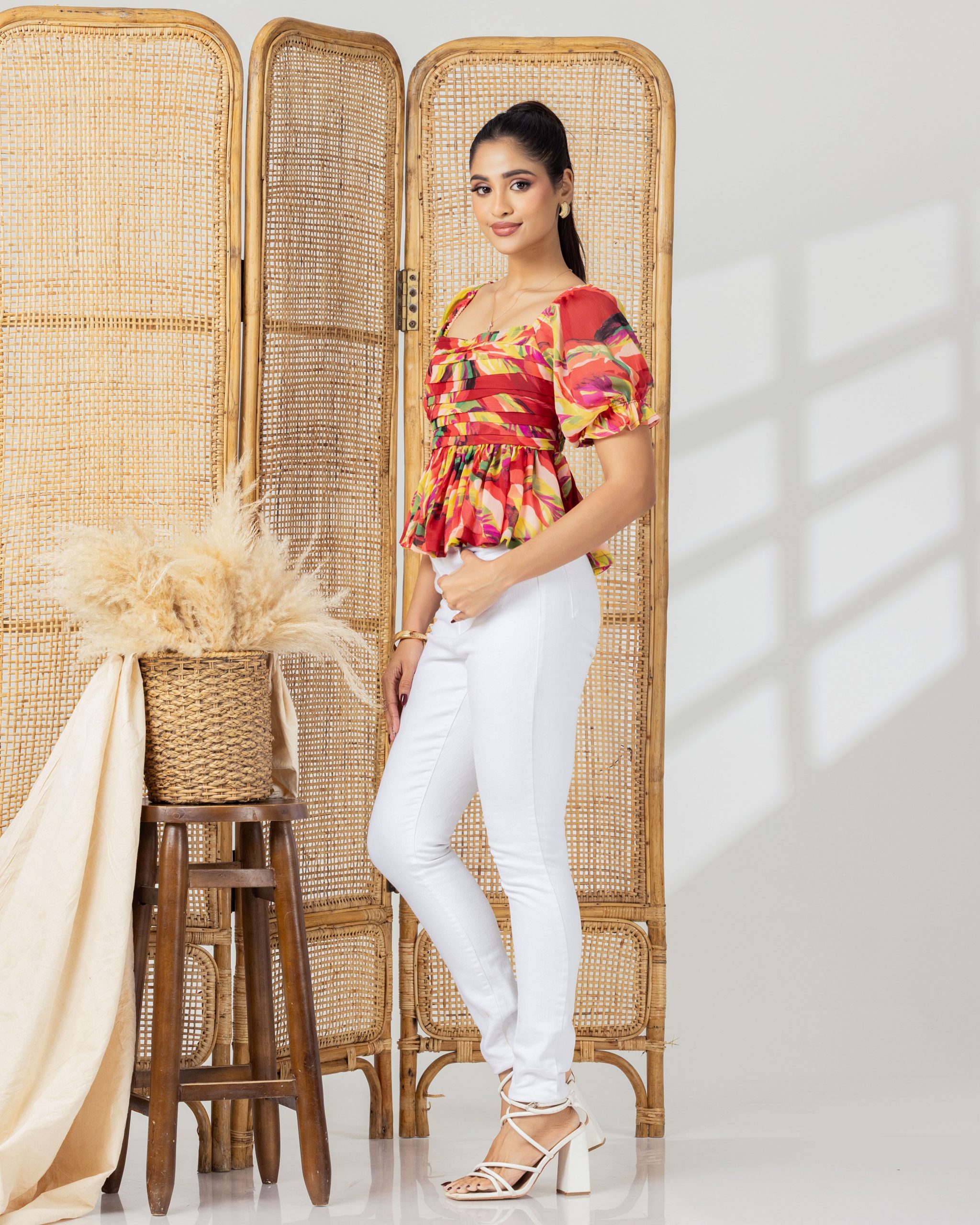 _A5A8274 Clair Pleated Top - Image 1