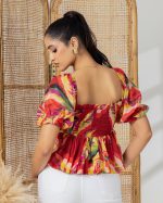 Clair Pleated Top - Image 3